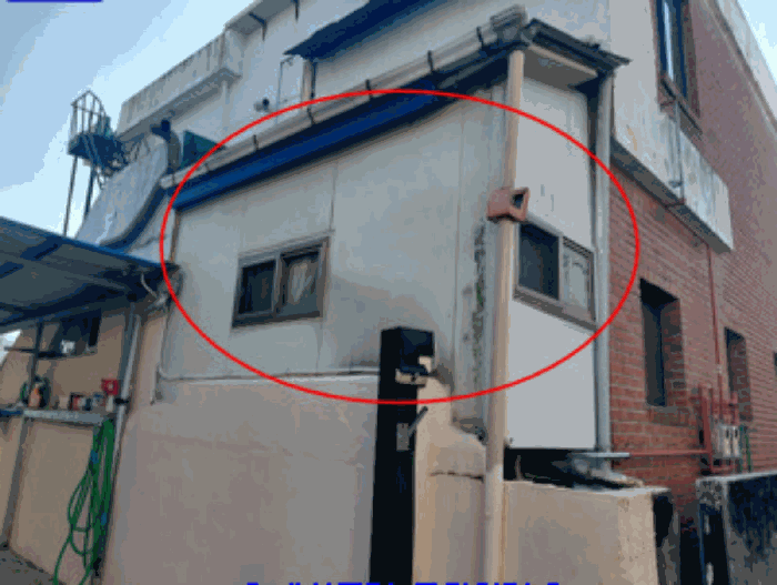 제시외 건물 ㄴ) 창고 전경