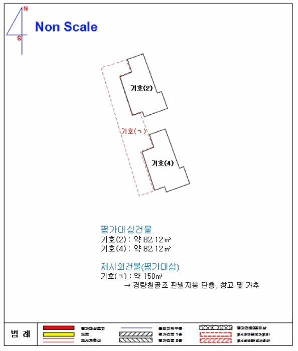 건 물 개 황 도