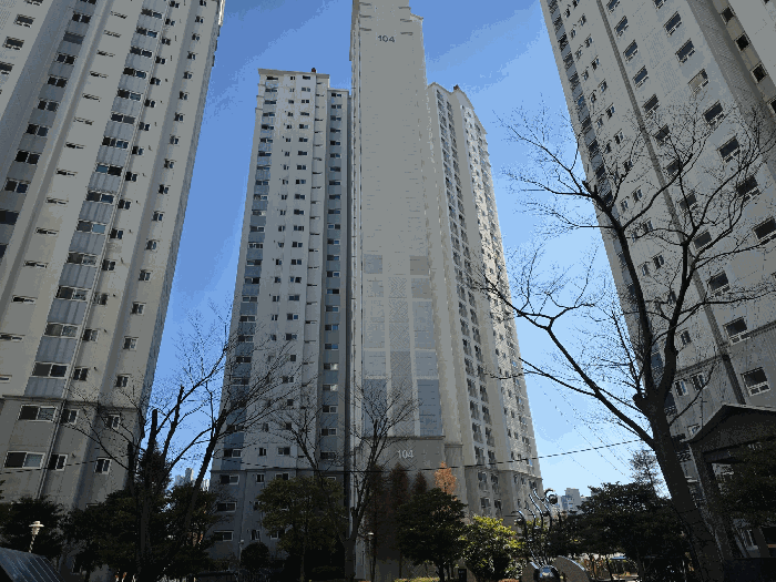 104동 전경