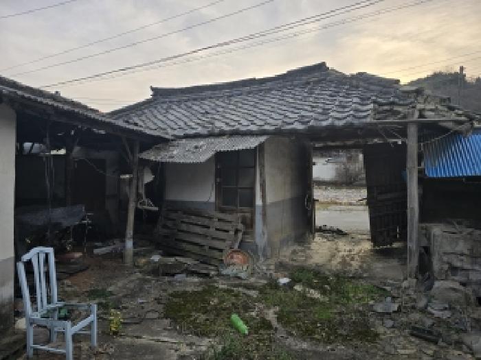 제시 된 주택 전경