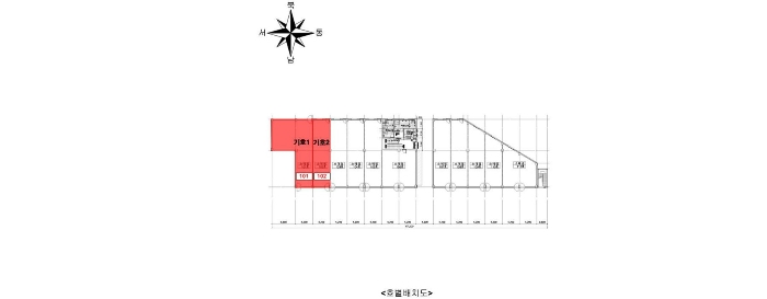 호 별 배 치 도