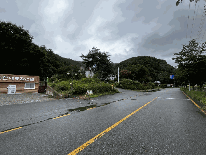 본건 남동측 전경