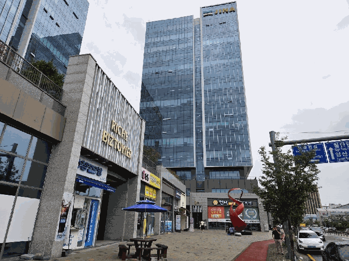 제B동 전경