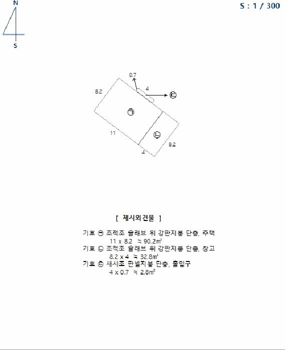 건 물 개 황 도