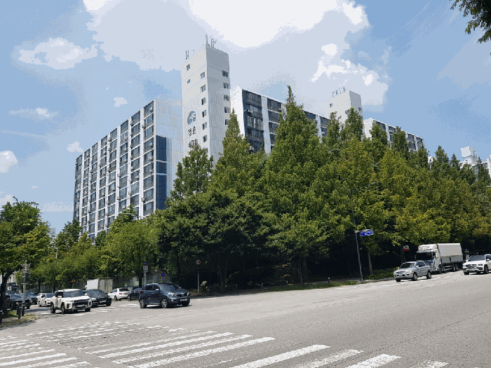 본건 소재 일곡4차청솔아파트 제401동