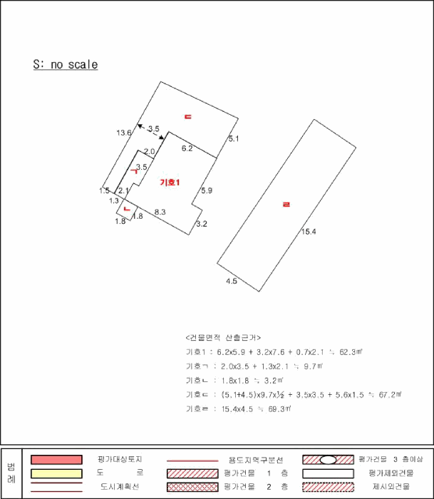 건 물 개 황 도