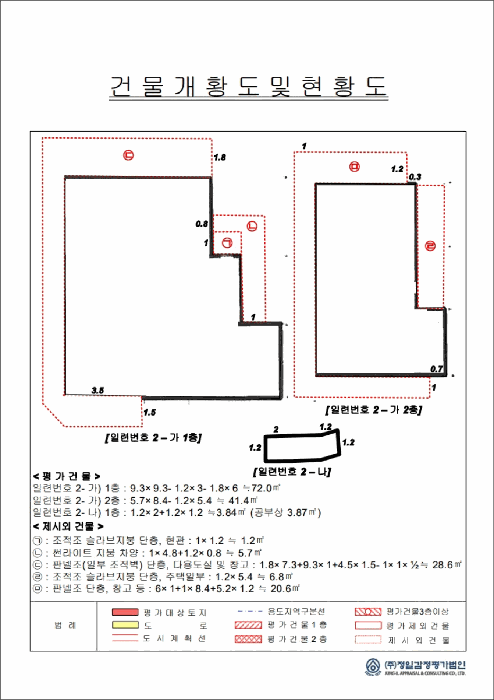 건 물 개 황 도