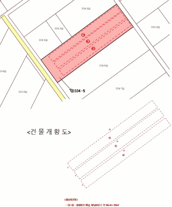 지 적 및 건 물 개 황 도