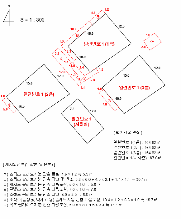 건 물 개 황 도