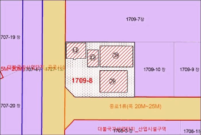 지적도 사진