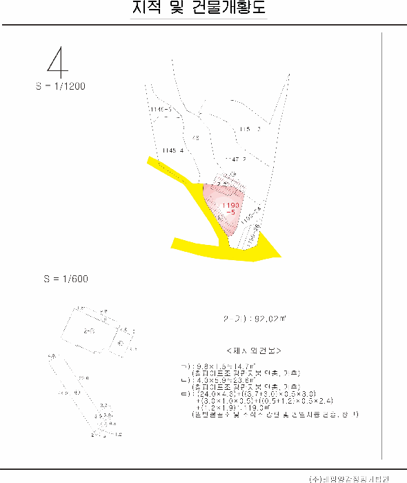 지적도 사진