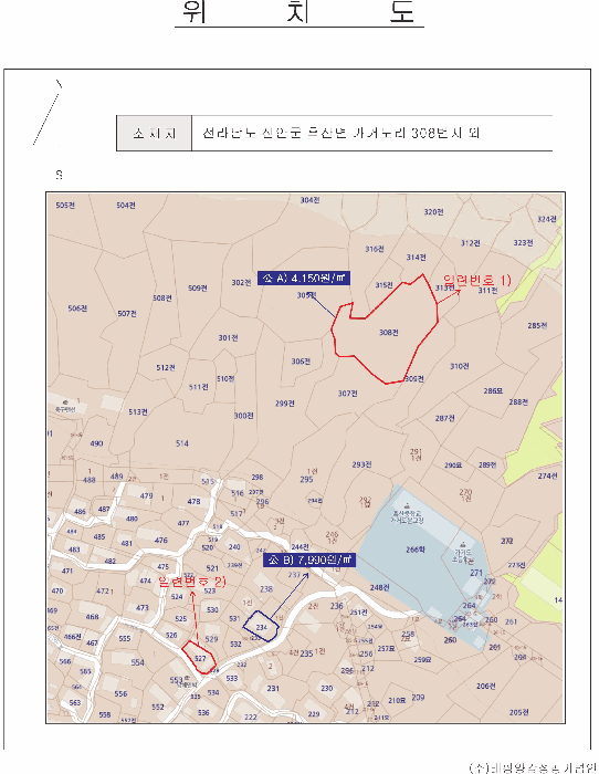 위치도사진