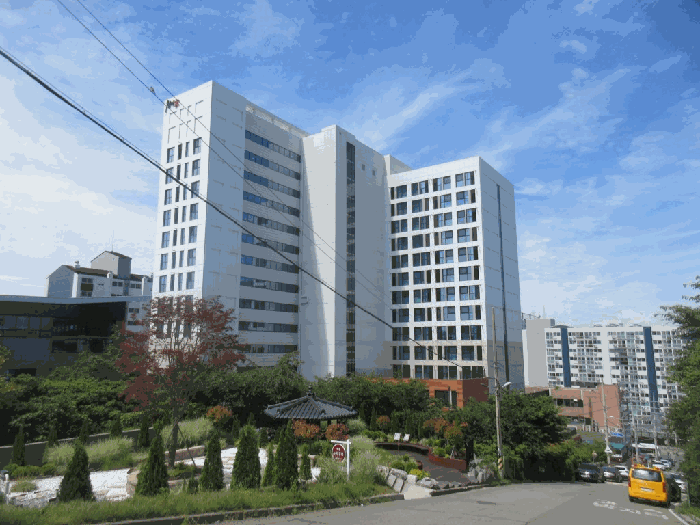 스위트엠학동 오피스텔 전경