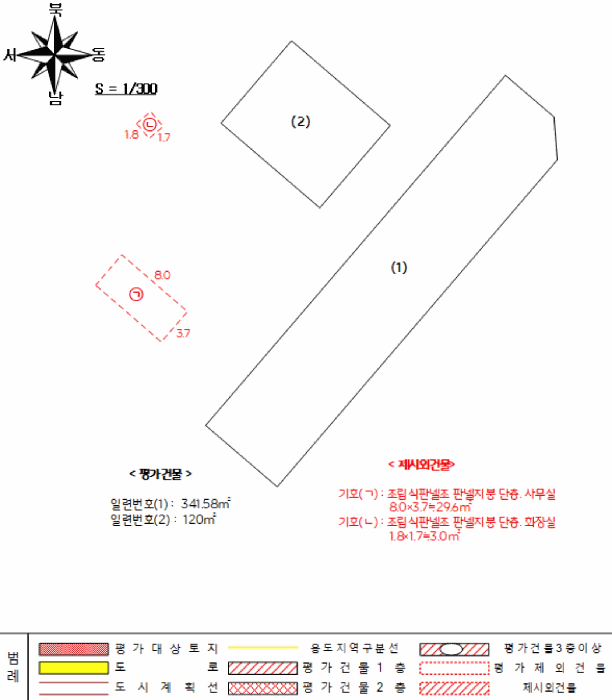 건 물 개 황 도