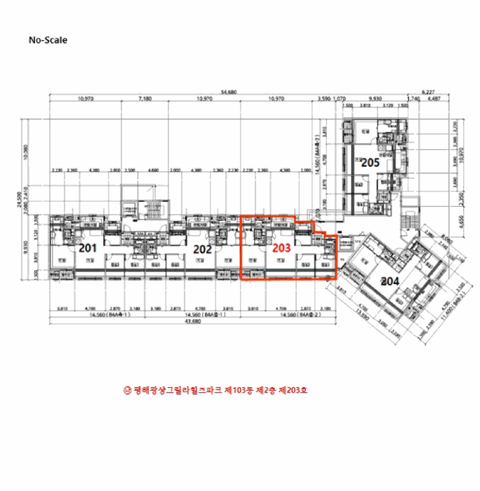 호별배치도