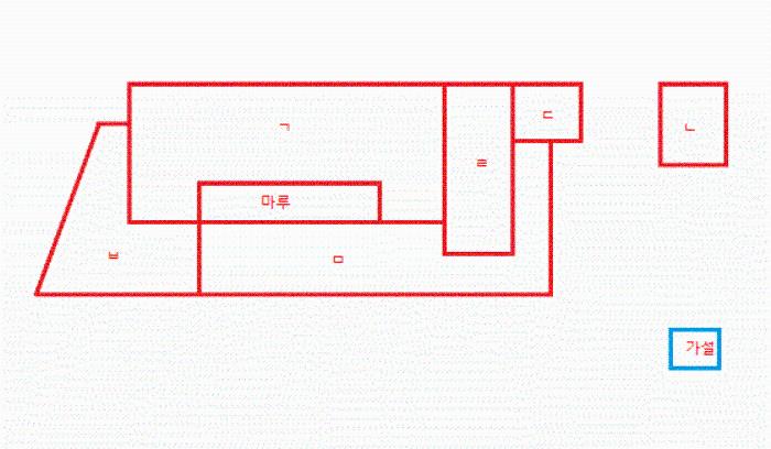 제시외건물 배치도