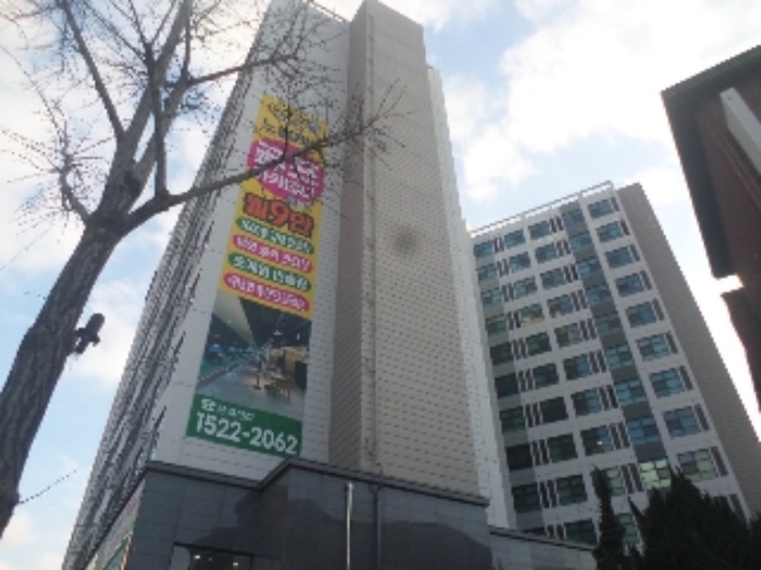 본건 건물(파크리움오피스텔) 전경