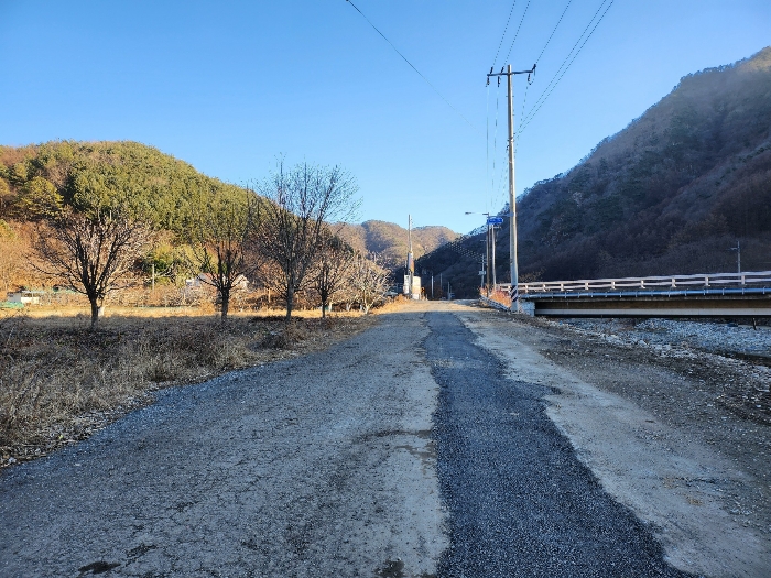 일련번호 4) 인접도로 전경