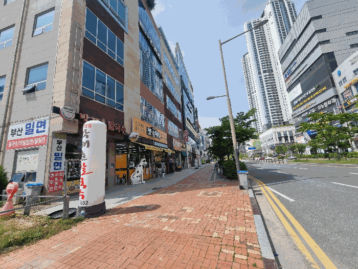 본건 상가 대로변상황