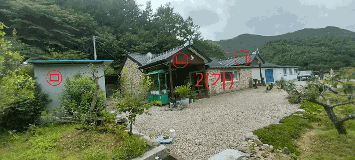 본건전경(북동측에서 촬영)