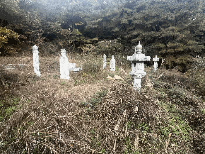 기호2) 지상 분묘(분묘 및 석물 등)