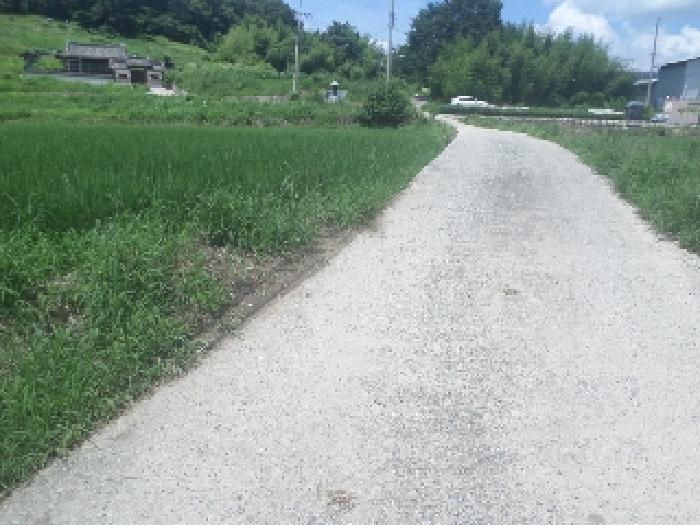 목록1 토지 일부 도로부분 모습