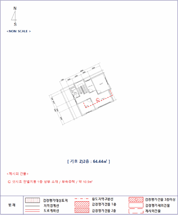 지적 및 건물개황도