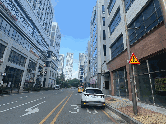주변 전면부 전경(남동->북서)