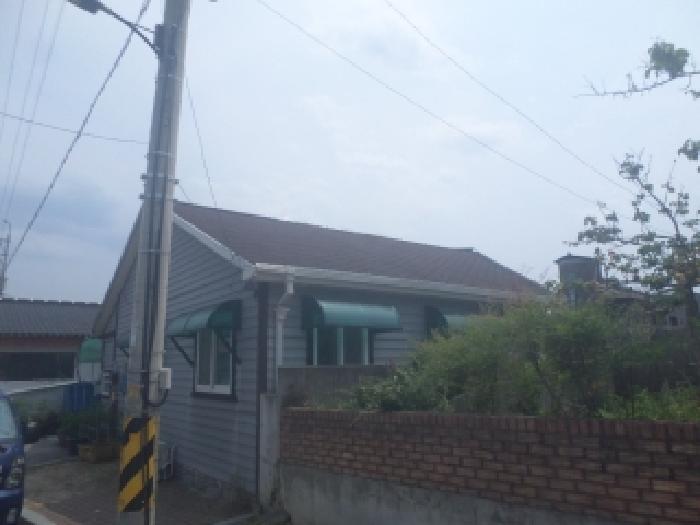 목록1,2 토지,건물을 인접지 측면에서 바라본 전경