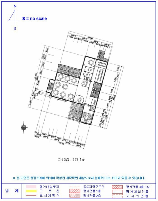 건 물 개 황 도(3층)