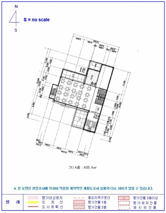 건 물 개 황 도(4층)