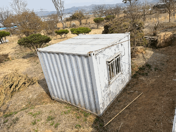 대상물건 지상 철재컨테이너