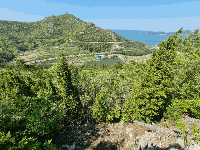 기호1-남측 능선에서 북측으로 촬영