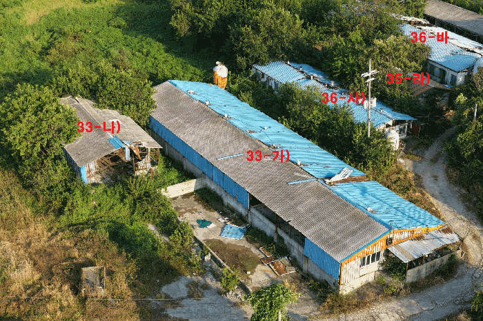 일련번호(33-가,33-나,36-사,35-라,36-바) 전경