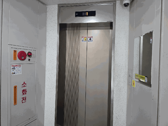 대상물건(엘리베이터) 전경