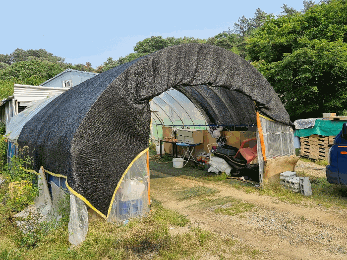 비닐하우스(평가외)-기호1,2 지상 소재
