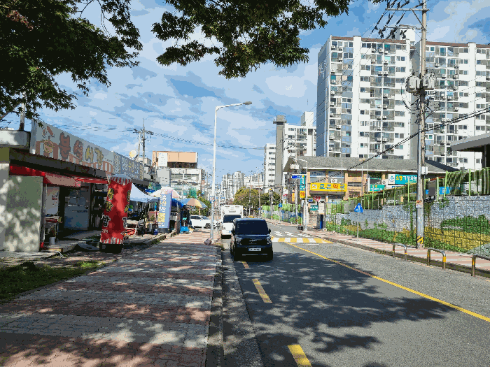 본건 주위-서측 인접 도로변