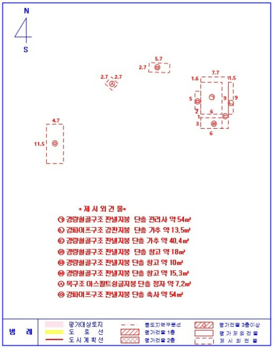 건 물 개 황 도