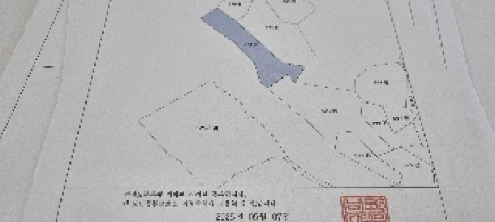 남원 아영 구상 572 지적도면 사진