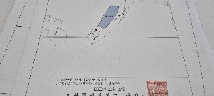 남원 아영 구상 384-6 지적도면 사진