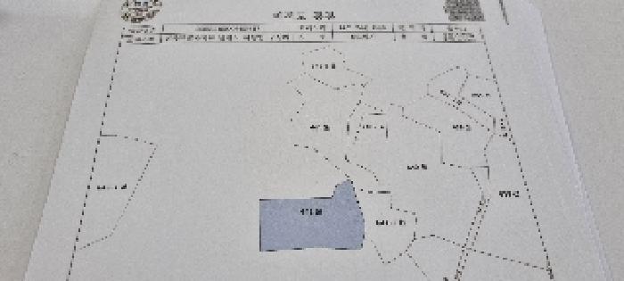남원 아영 구상 642 지적도면 사진