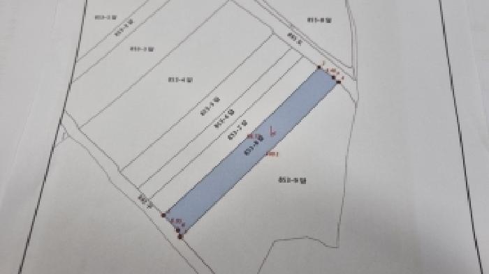 남원 광치 853-8 지적도면 사진