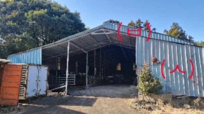 소재지2(가시리 3383) 지상에 소재한 제시외 건물(ㅂ)