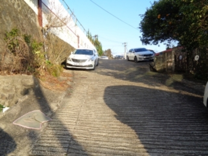 본건 부동산 인접 도로 전경