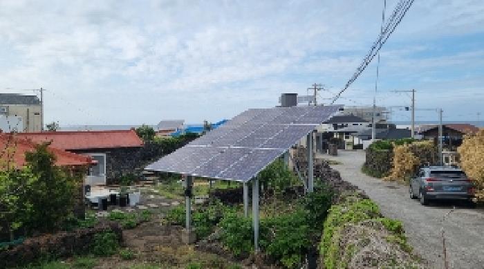소재지1(동복리 1496-1) 지상에 소재한 태양광 발전시설