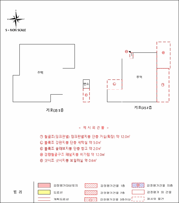 건 물 개 황 도