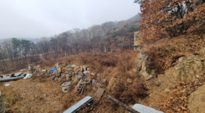 목록 6. 토지의 진입로 위쪽 평탄화 부분