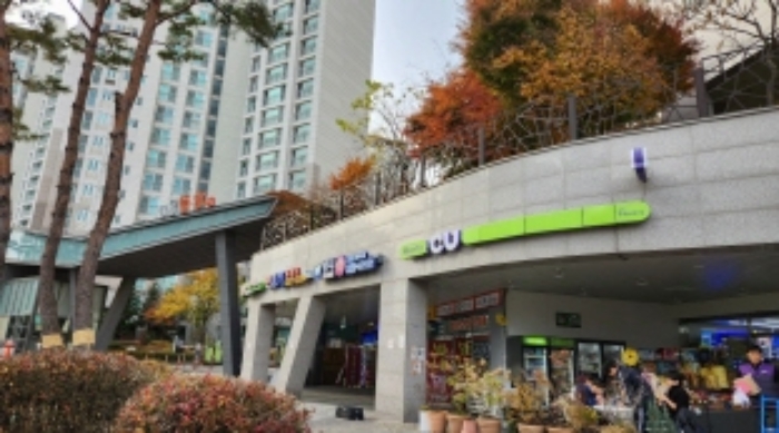 지층 1,2호 인근 상가 모습