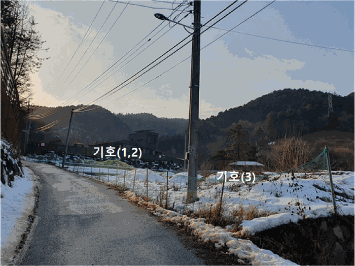 본건 인근전경(동측 촬영)