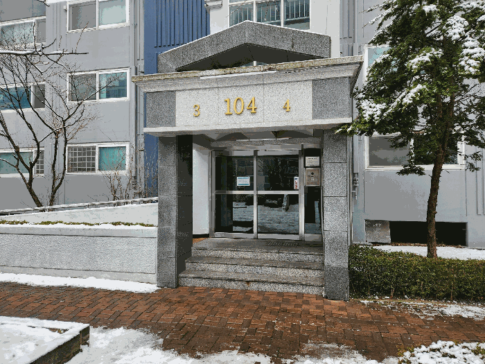 1층 3~4호 라인 출입구